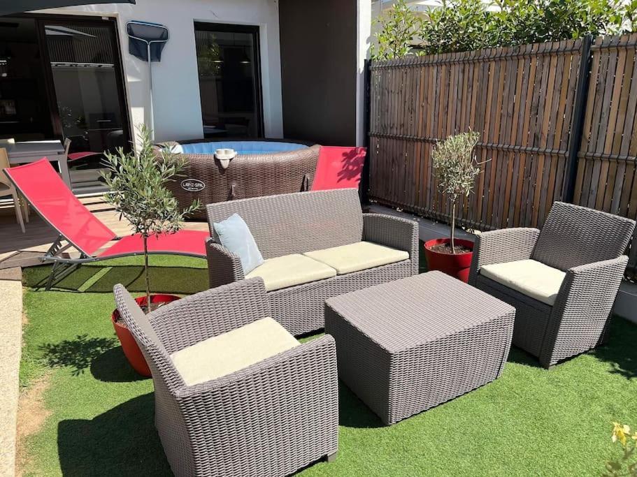 Maison 100M2 - Jaccuzzi, Jardin, 10 Min Plages Saint-Jean-de-Védas Eksteriør bilde